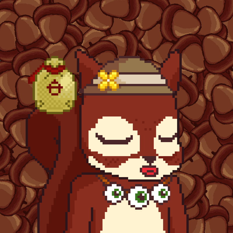 Pixel Squirrels #532